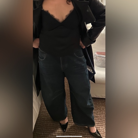 Free People Barrel Jeans Deep End - Picture 5 of 5